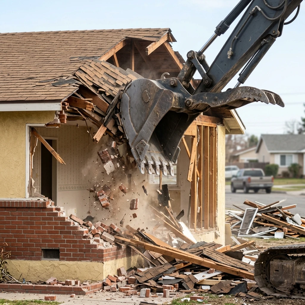 Residential & House Demolition in CA