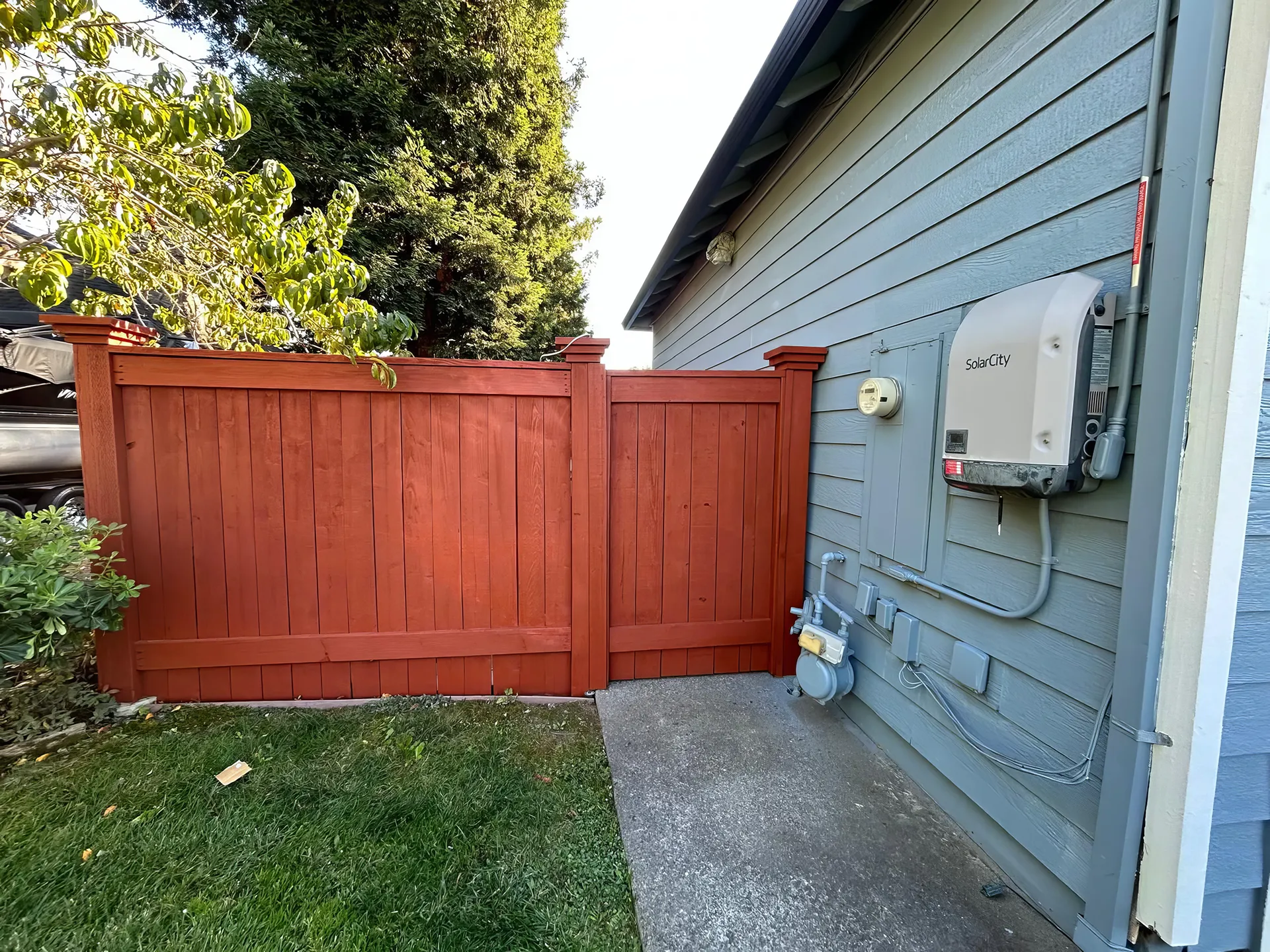Fence in CA-5