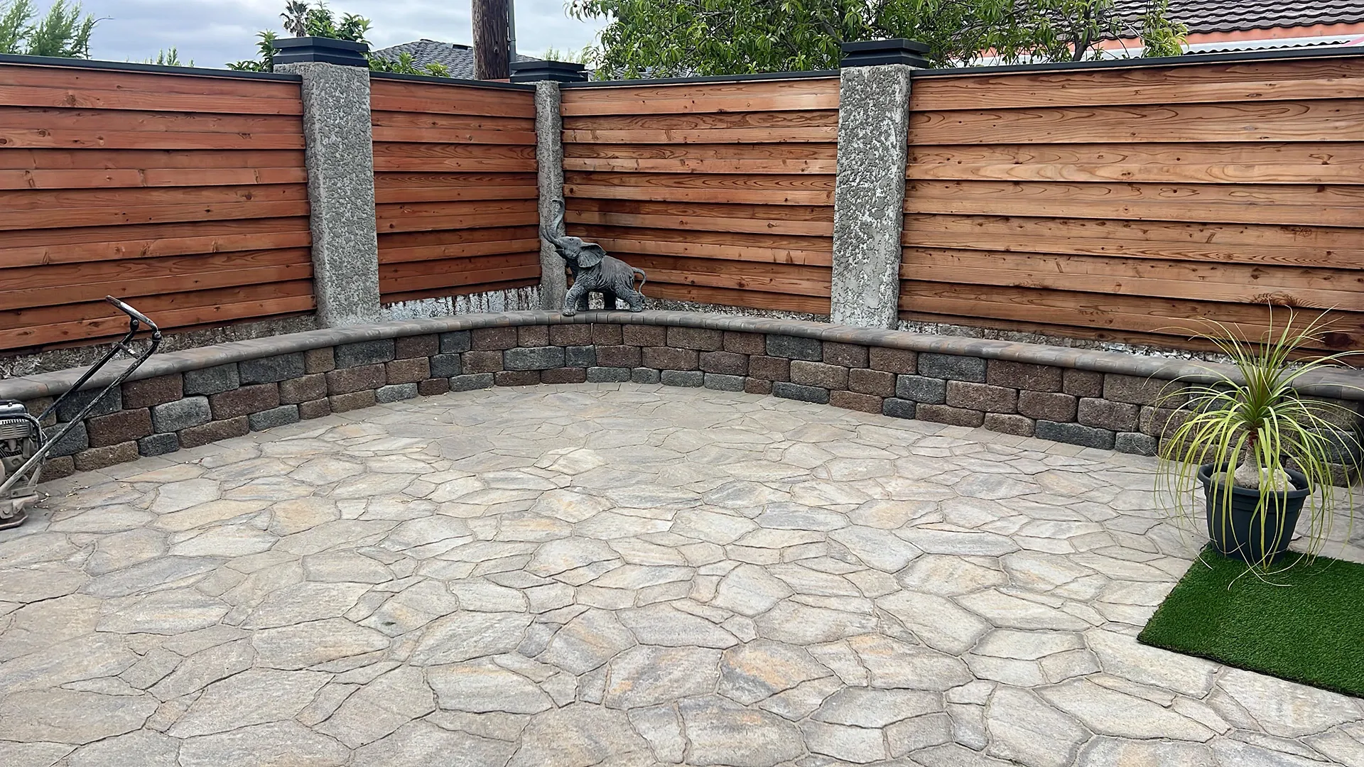 Flagstone Installation in CA-01