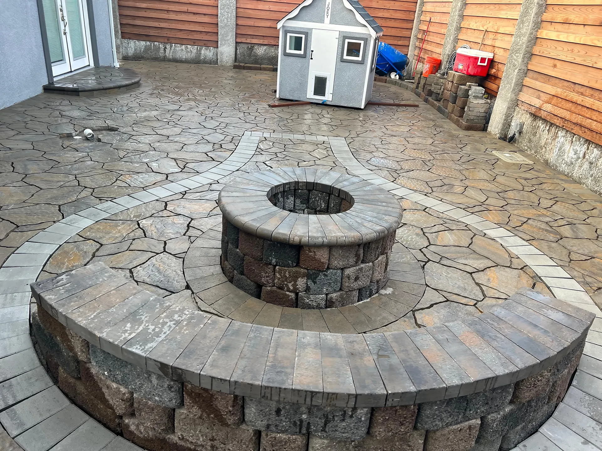 Flagstone Installation in CA-04