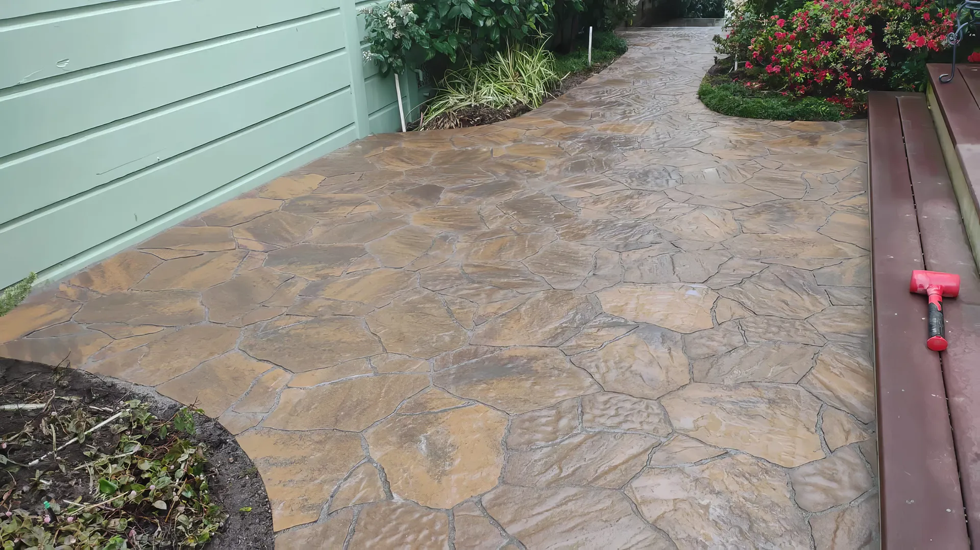 Flagstone Installation in CA-05