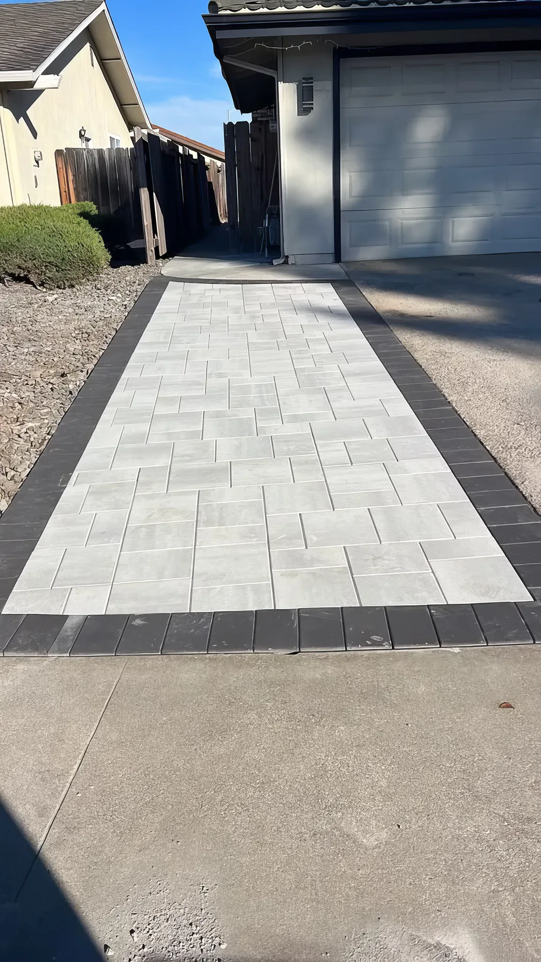 Paver Driveway in CA-11