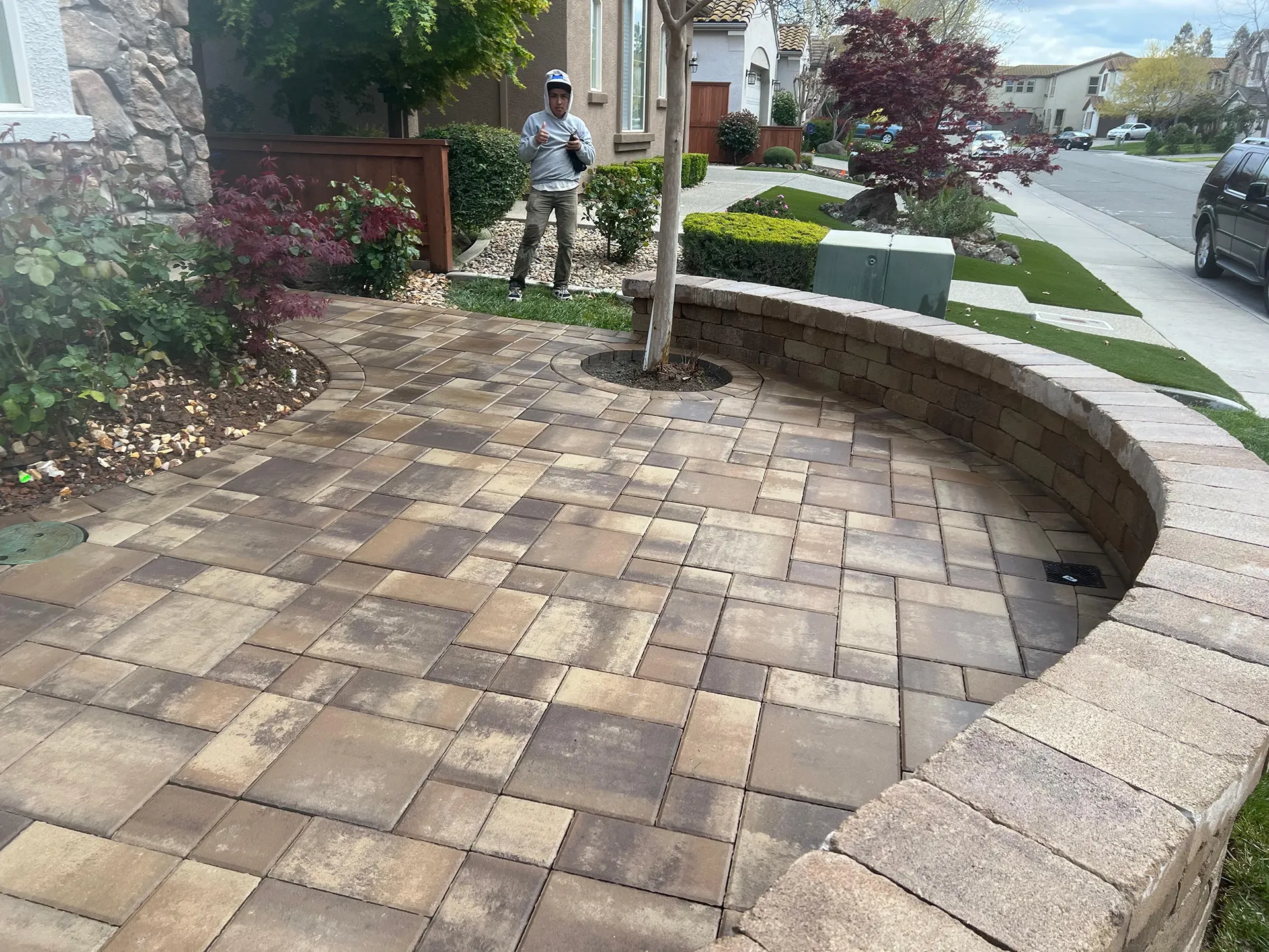 Paver Patio in CA-02