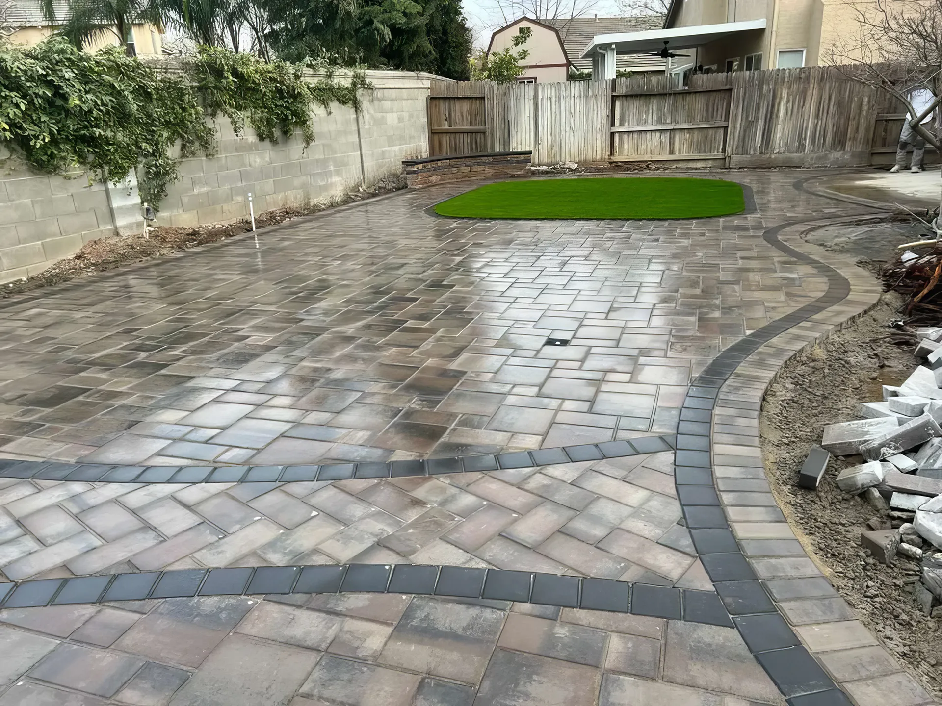 Paver Patio in CA-16