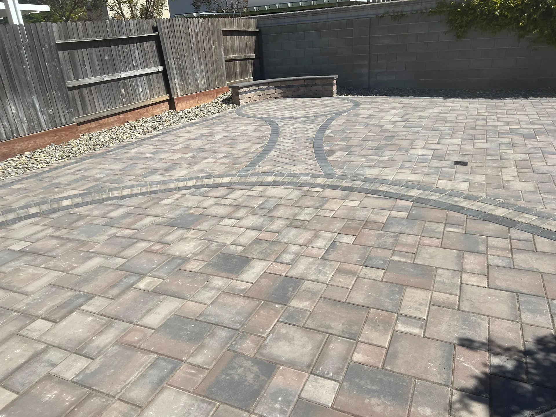 Paver Patio in CA-18
