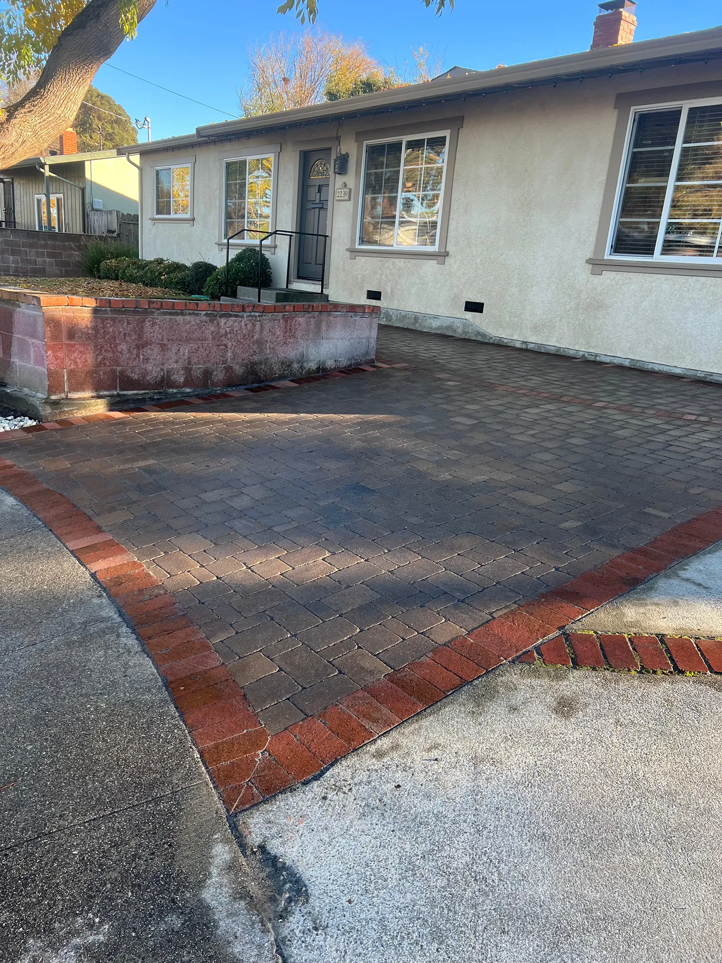 Paver Patio in CA-22