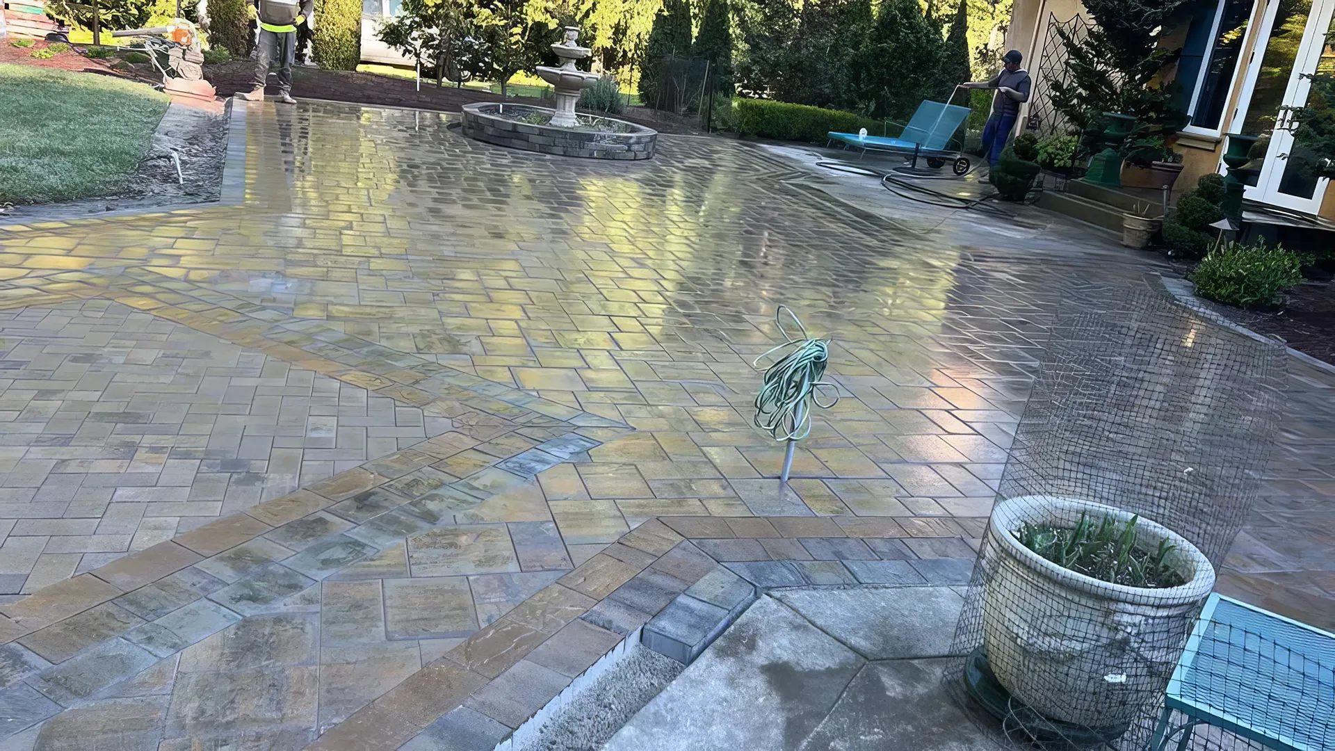 Paver Patio in CA-28