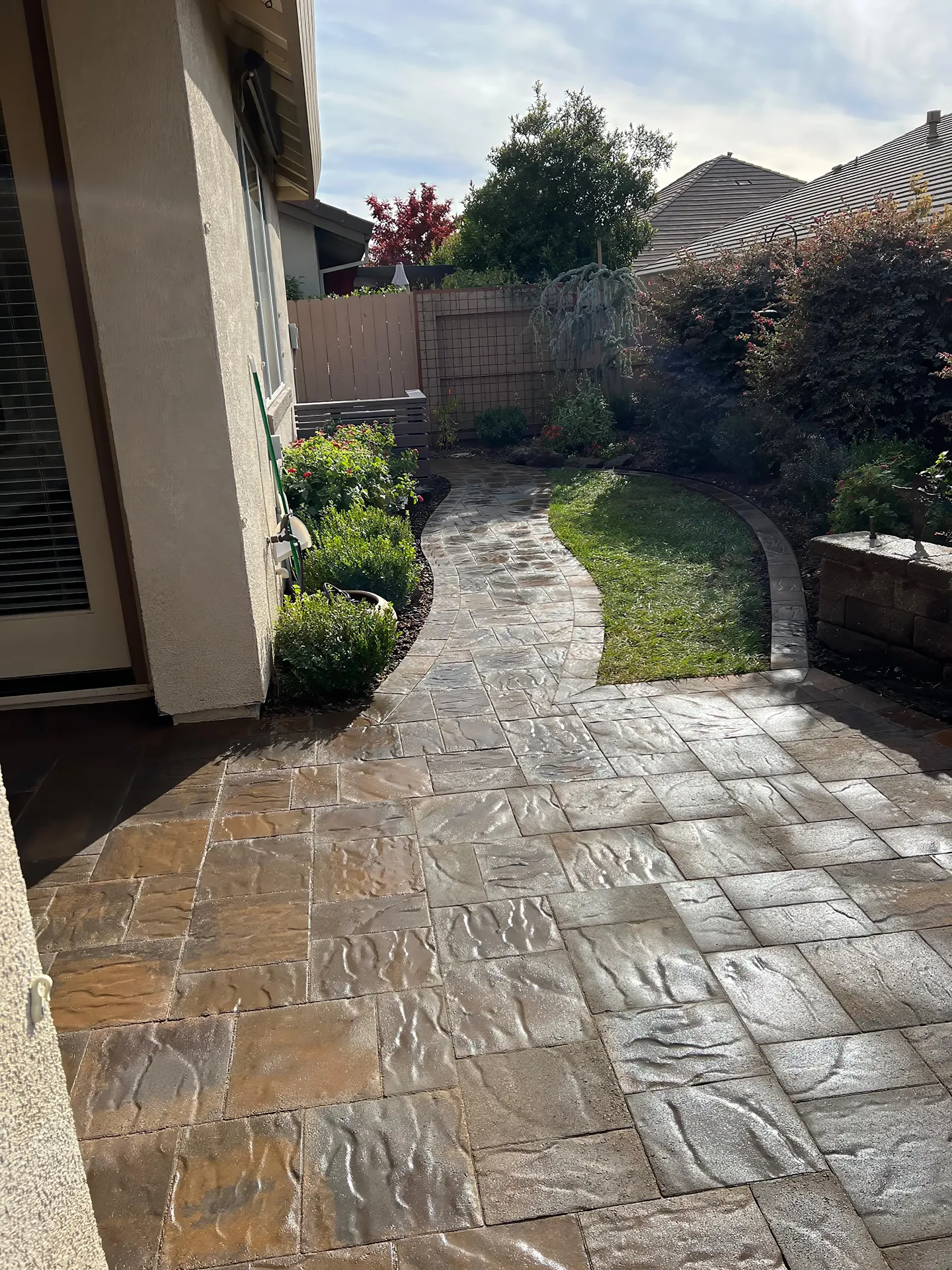 Paver Patio in CA-33