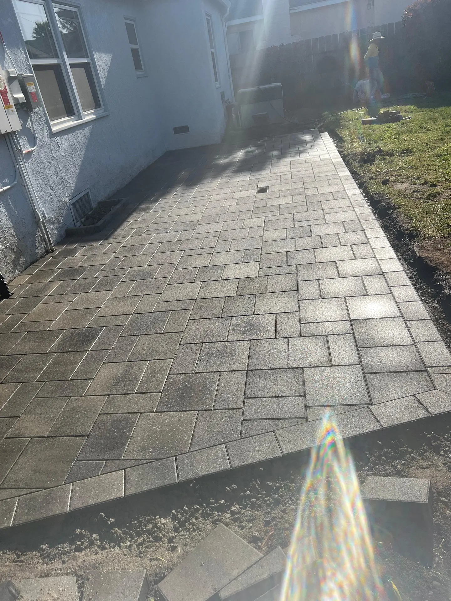 Paver Patio in CA-40