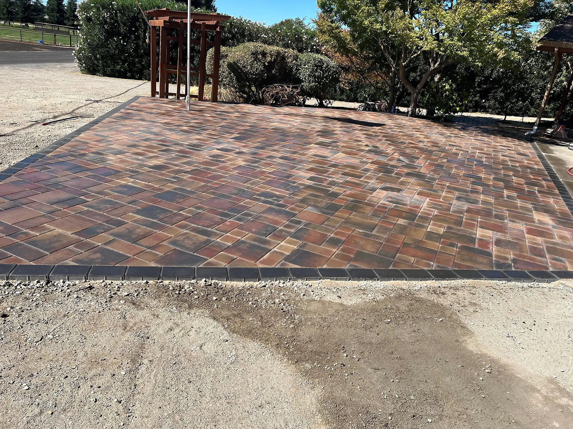 Paver Patio in CA-43