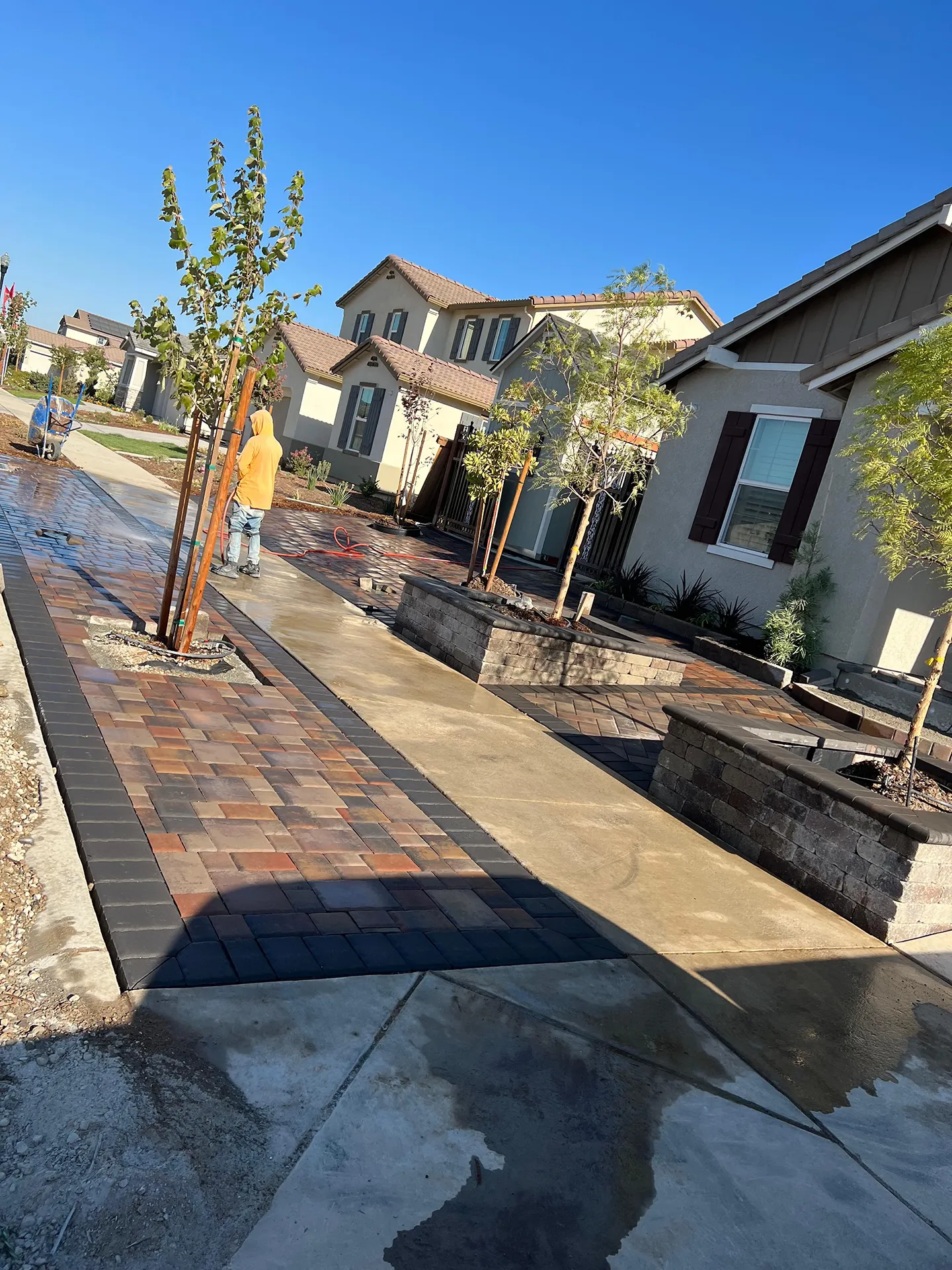 Paver Patio in CA-45