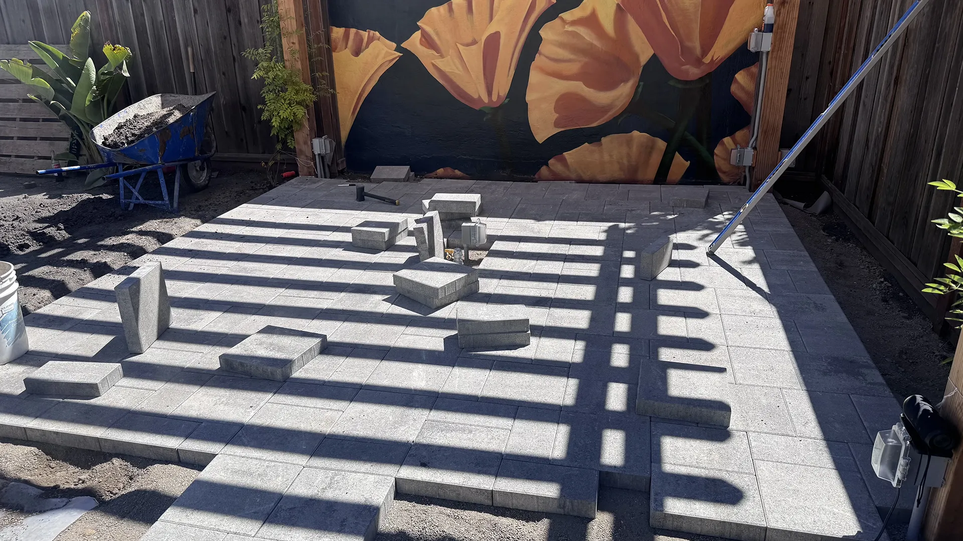Paver Patio in CA-48