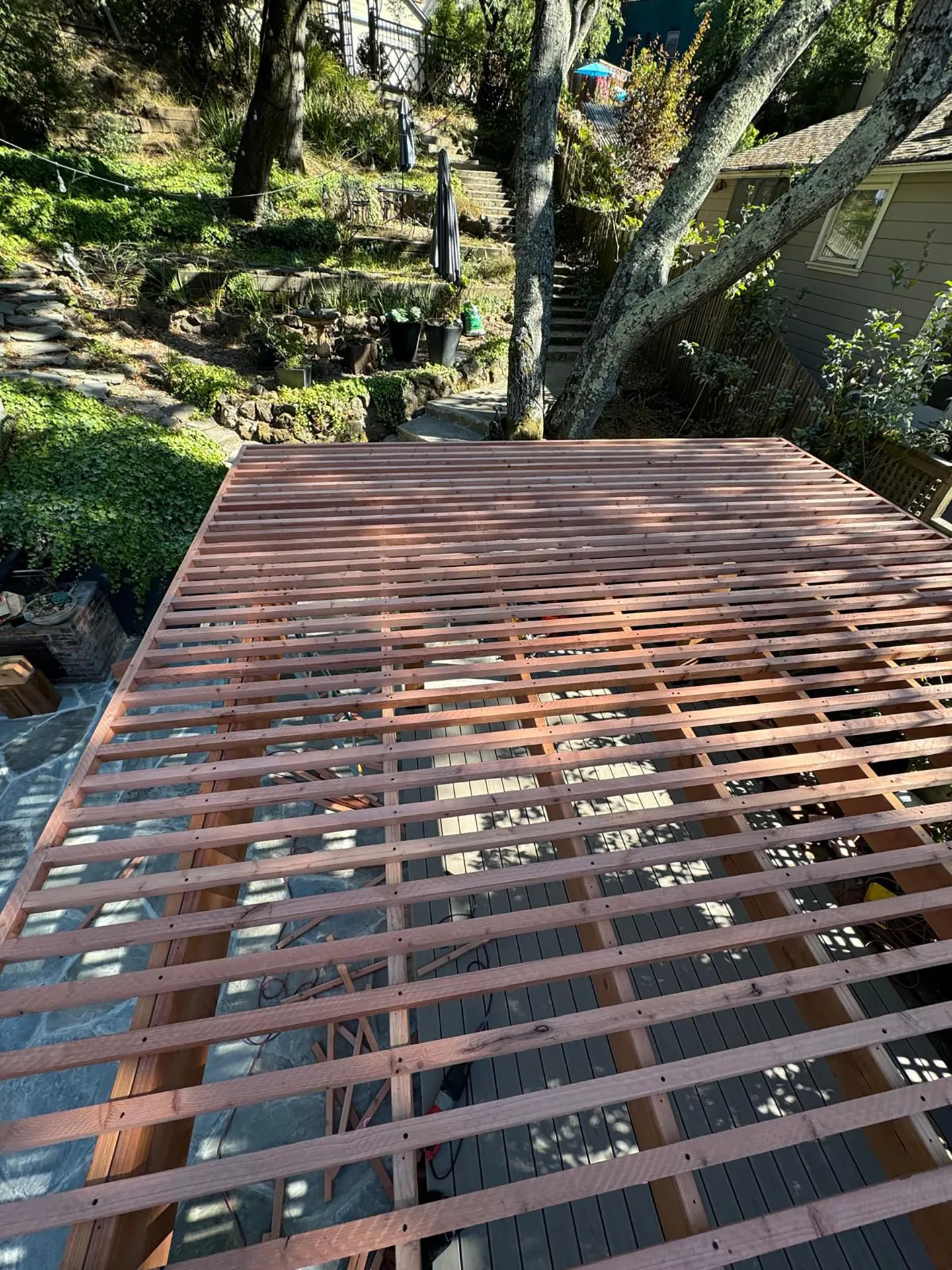 Pergola in CA-12