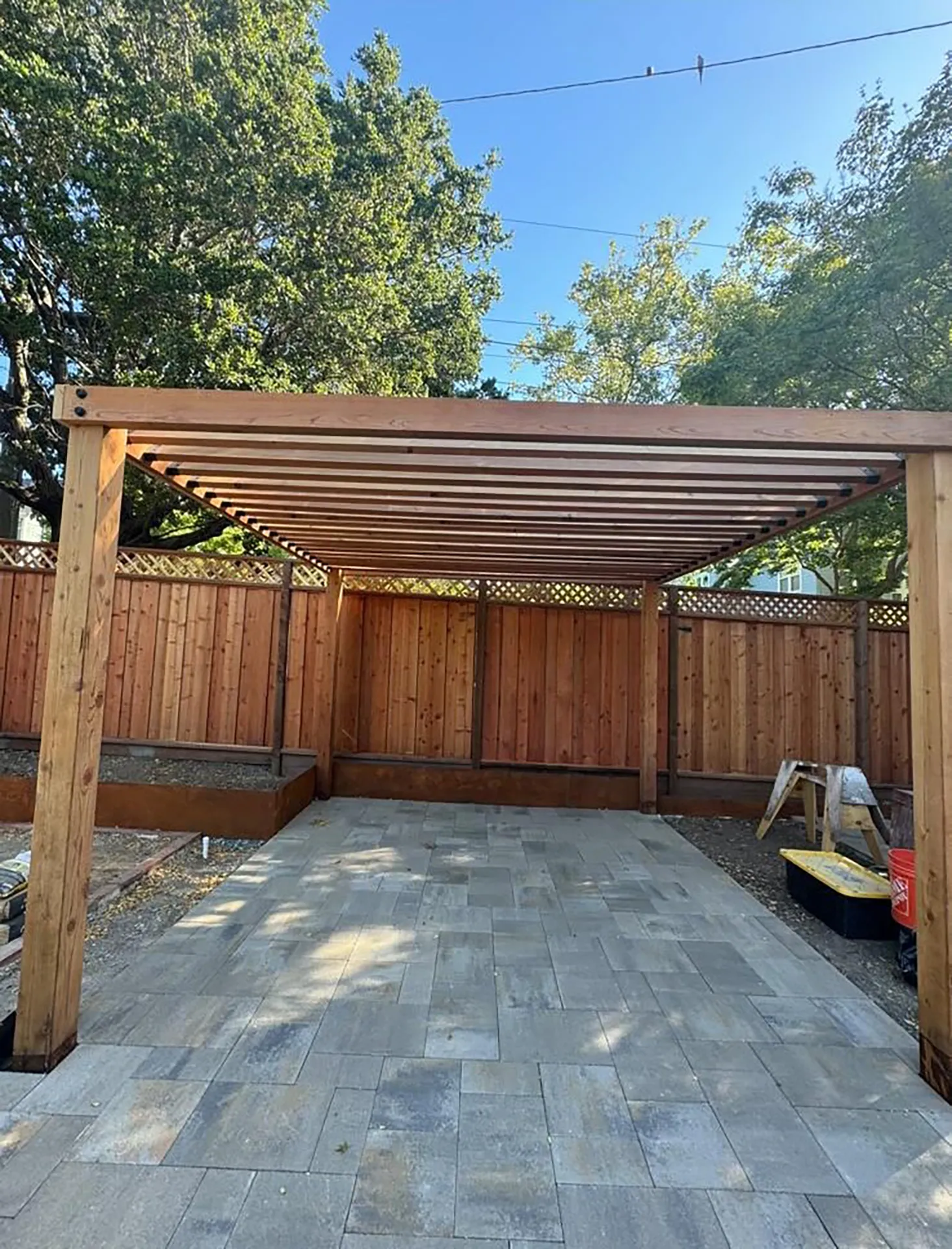 Pergola in CA-6
